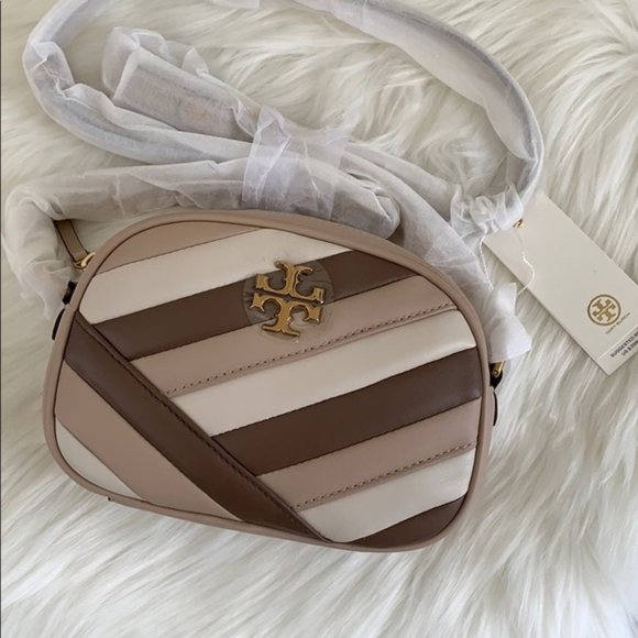 Tory Burch Kira Chevron Small Camera Bag - Picture 1 of 4